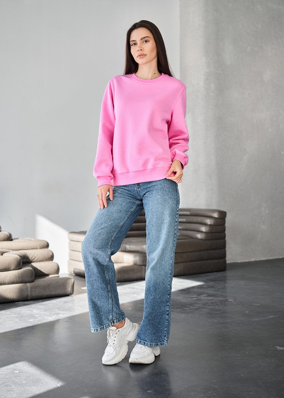 Bluza Staff low pink fleece