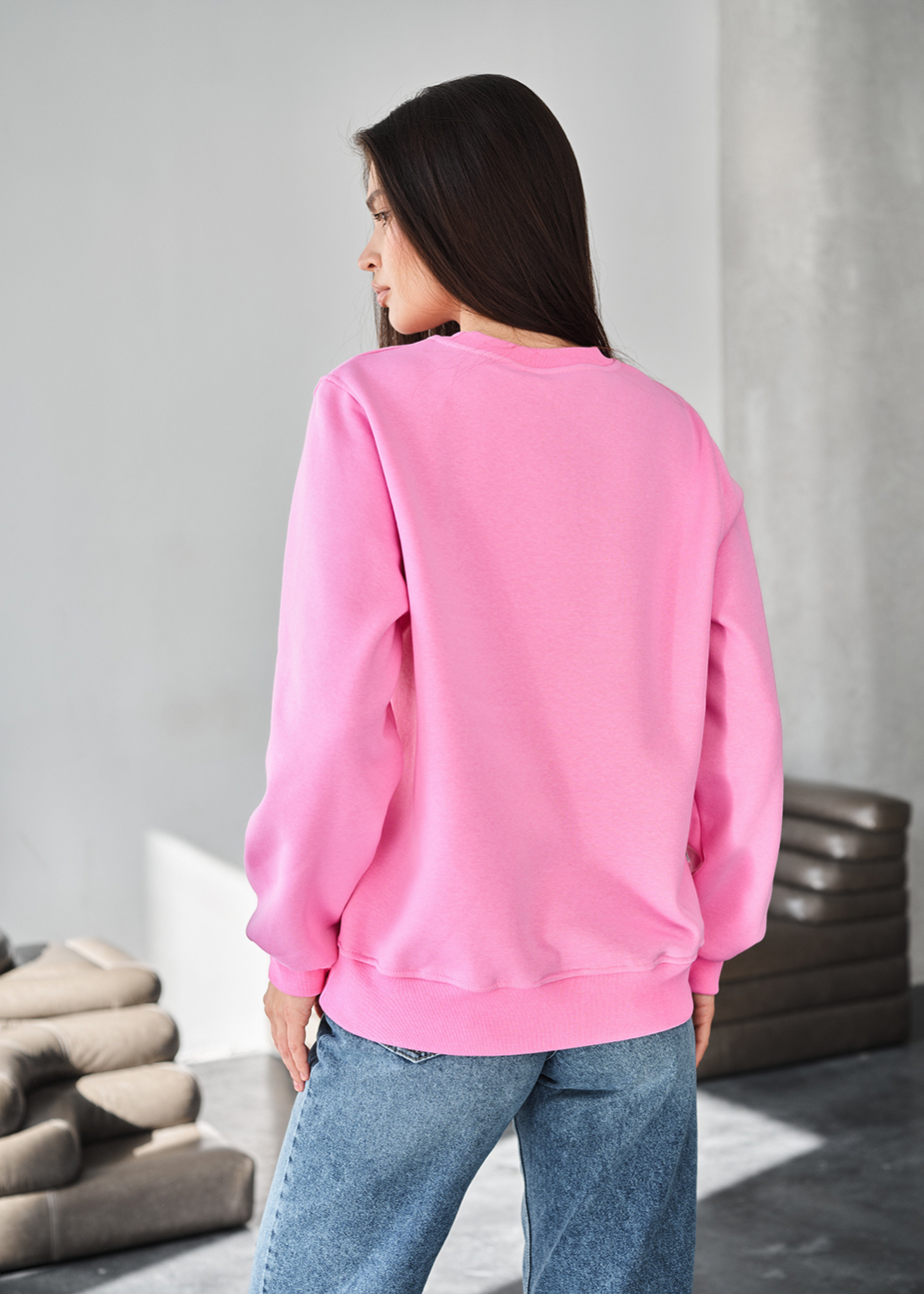 Bluza Staff low pink fleece