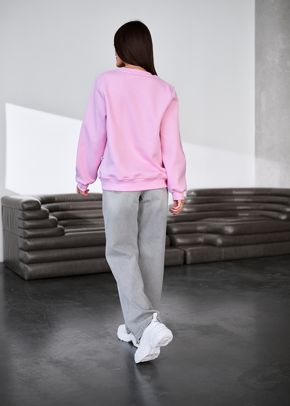 Bluza Staff low rich pink fleece