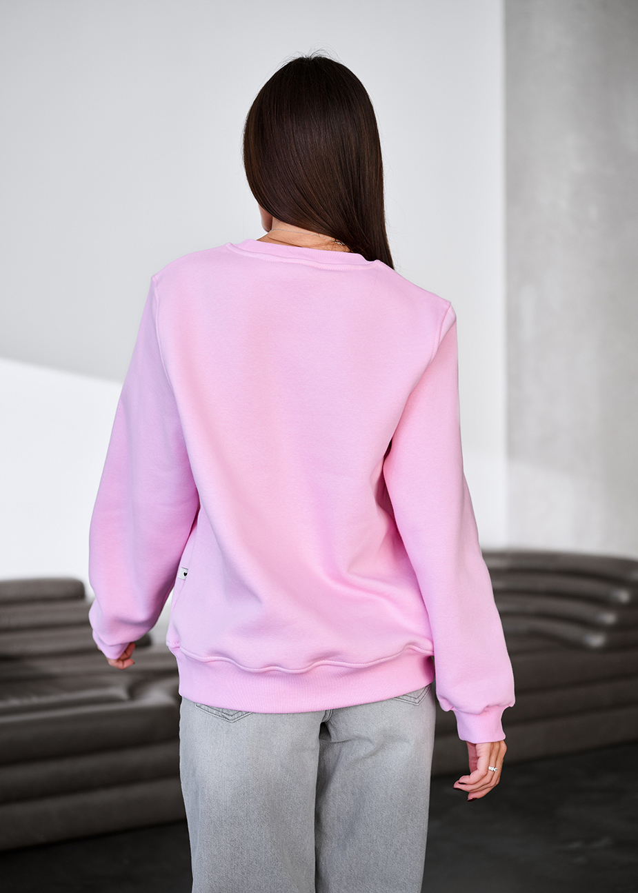 Bluza Staff low rich pink fleece
