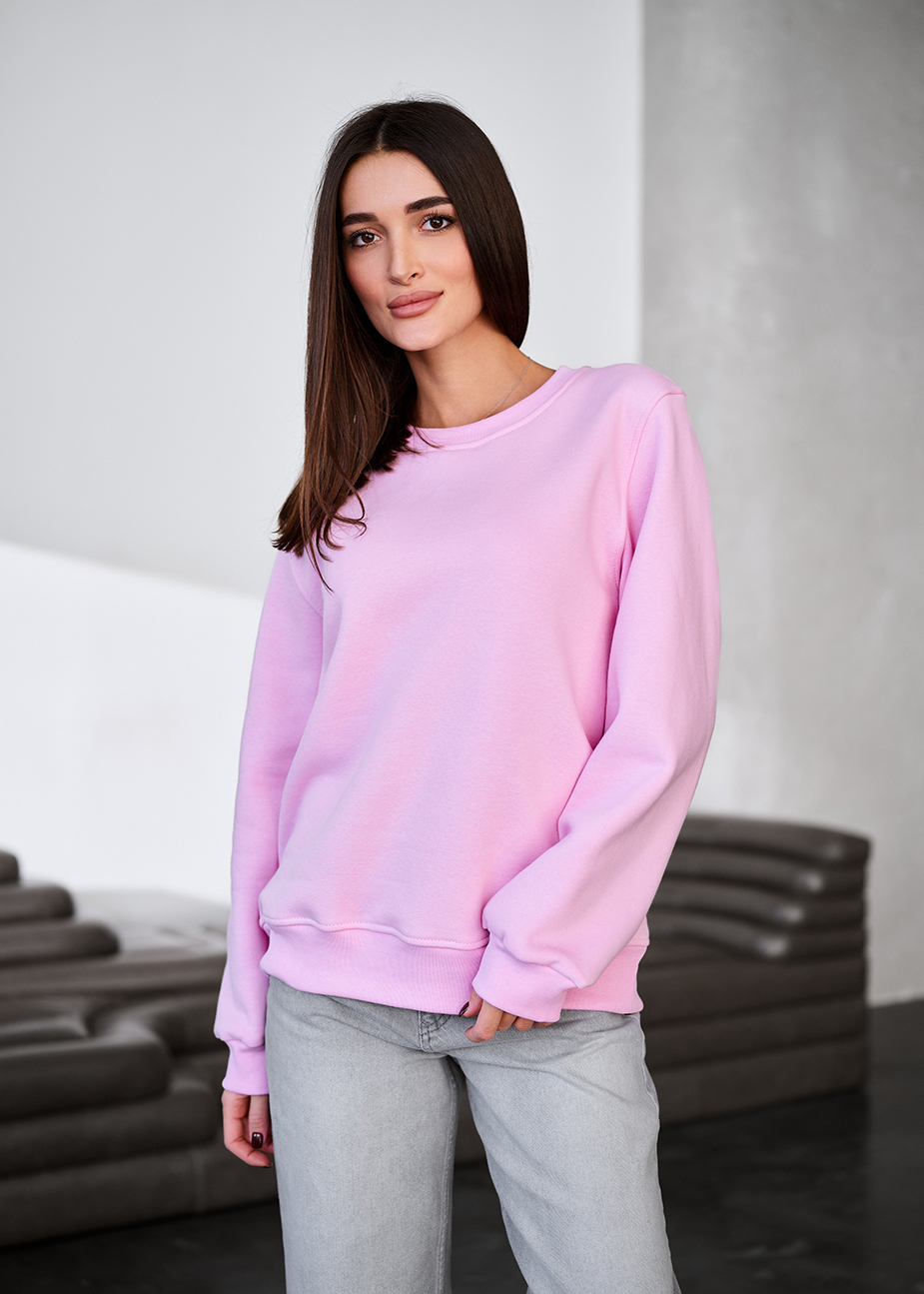 Bluza Staff low rich pink fleece