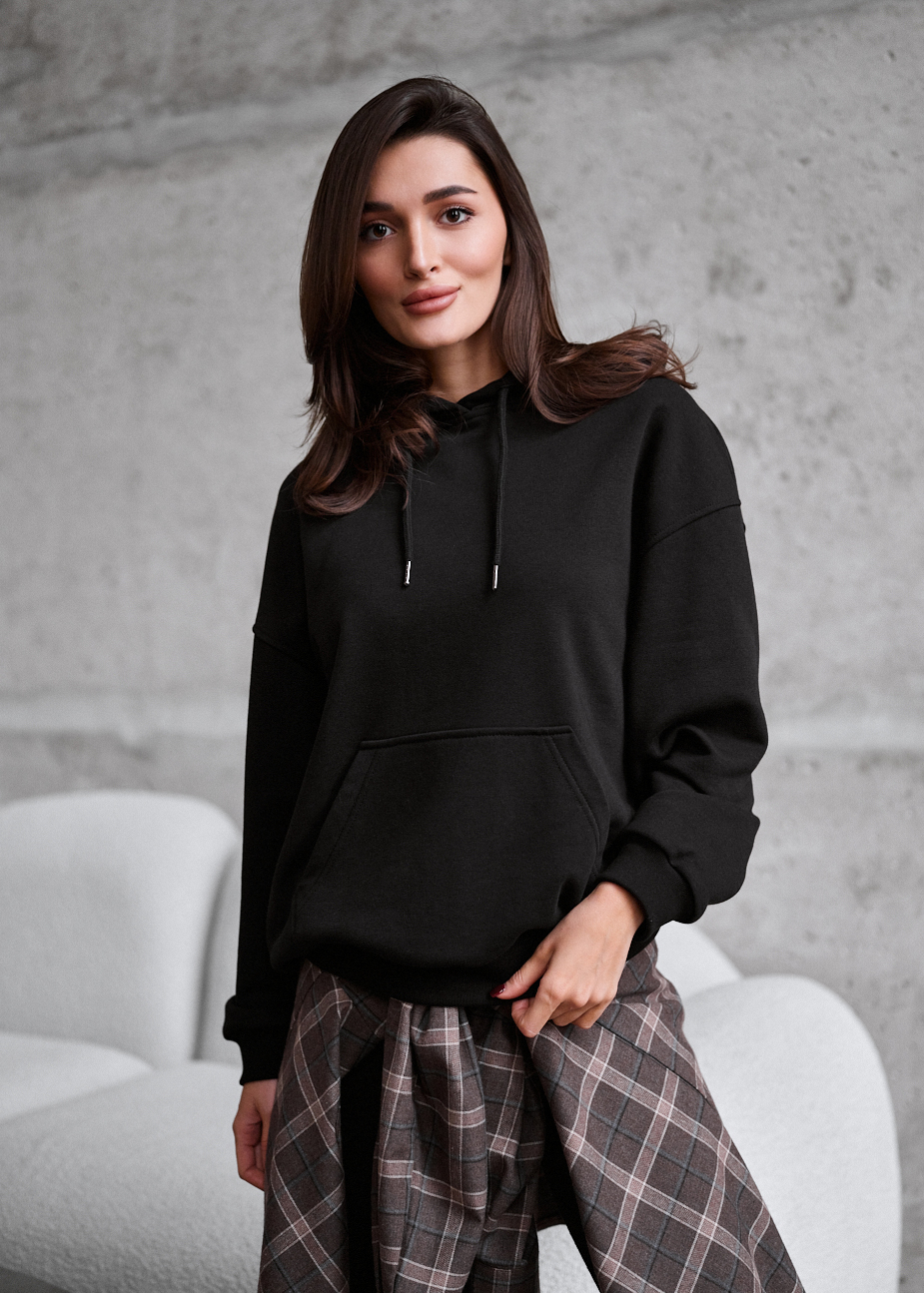 Bluza Staff lav black oversize