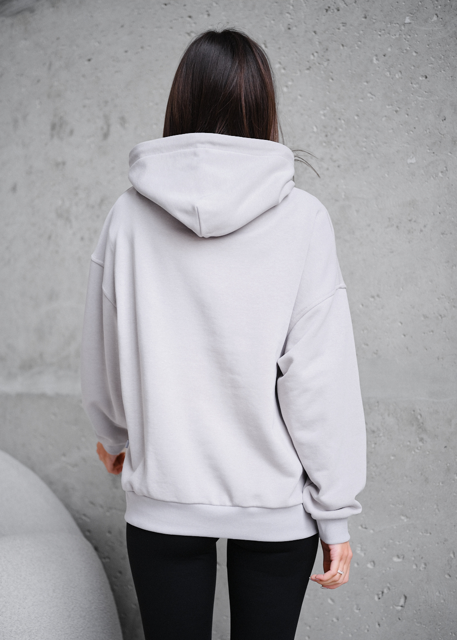 Bluza Staff lav light gray oversize