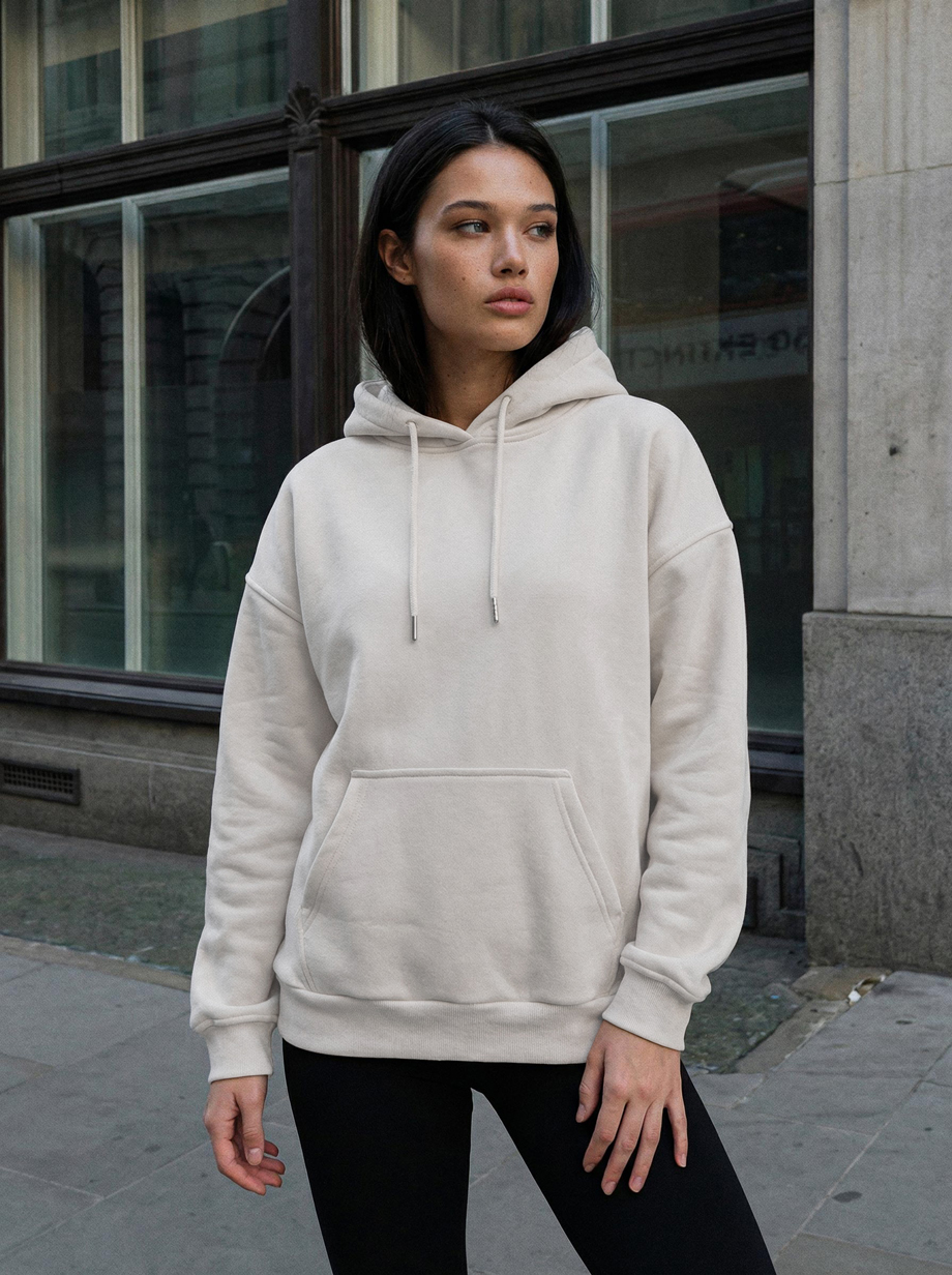 Bluza Staff lav light beige oversize