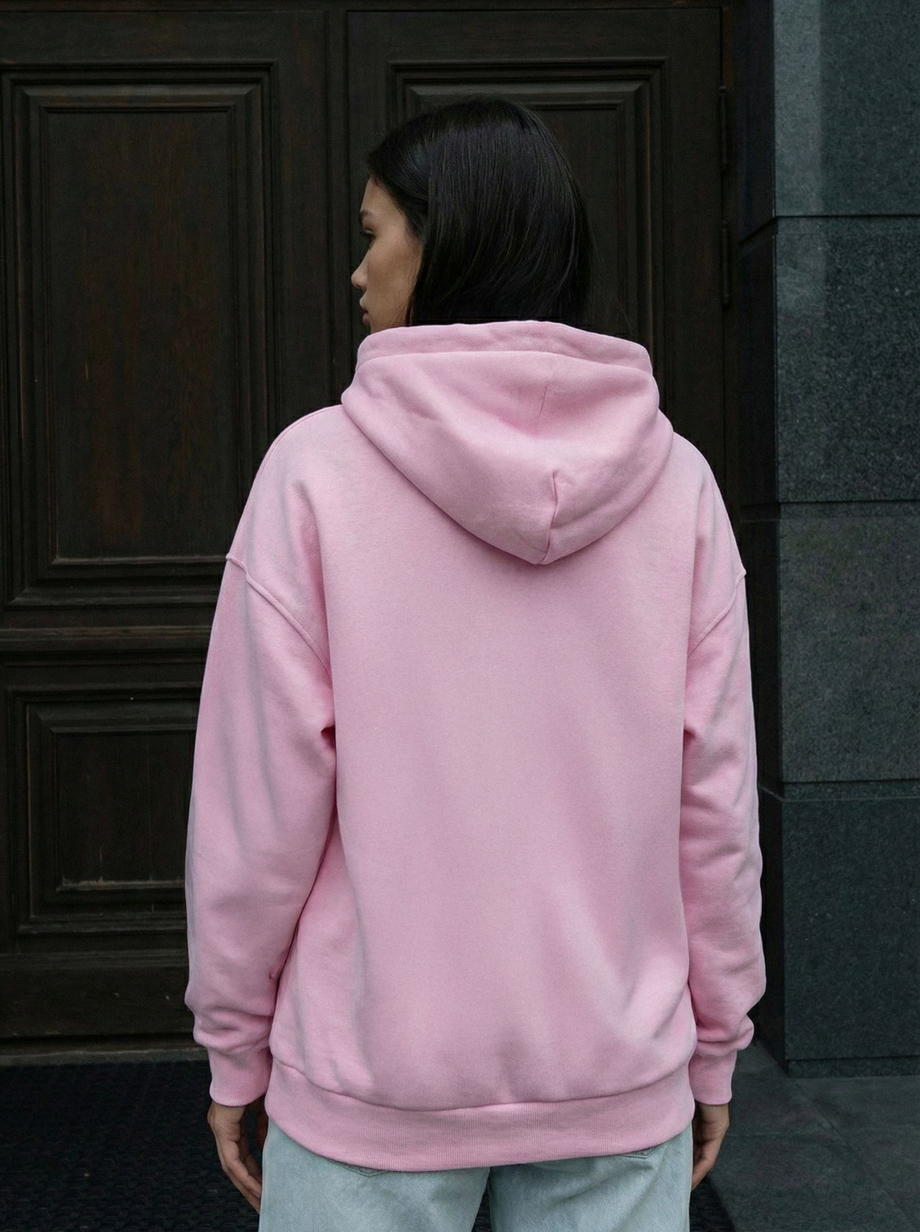 Bluza Staff lav pink oversize