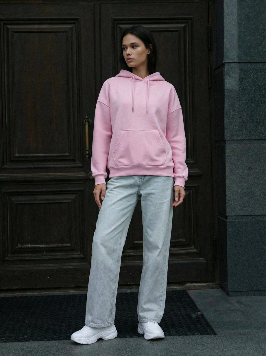 Bluza Staff lav pink oversize