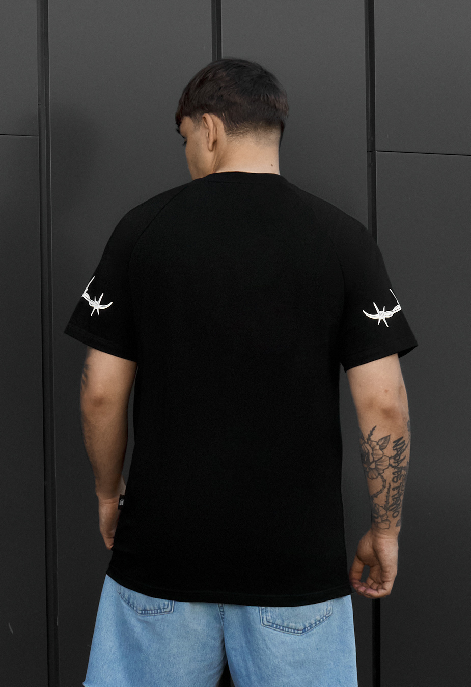 Koszulka Staff logo & wire reflective