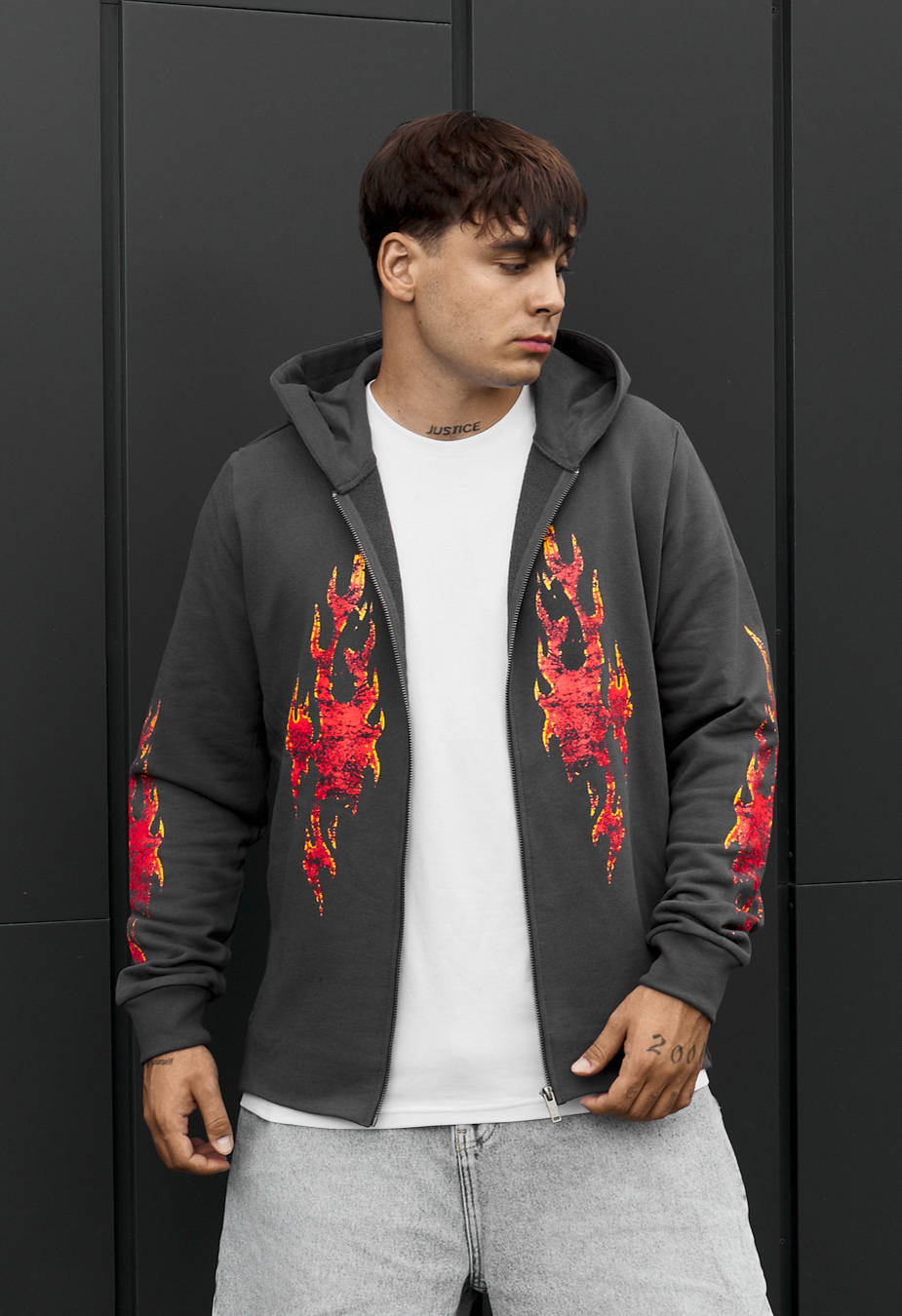 Bluza Staff  zip fire