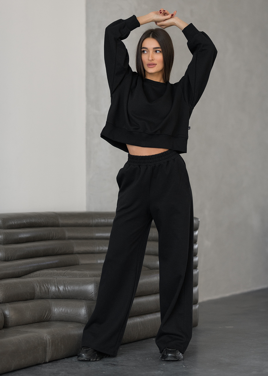 Damski dres sportowy Staff ne black oversize