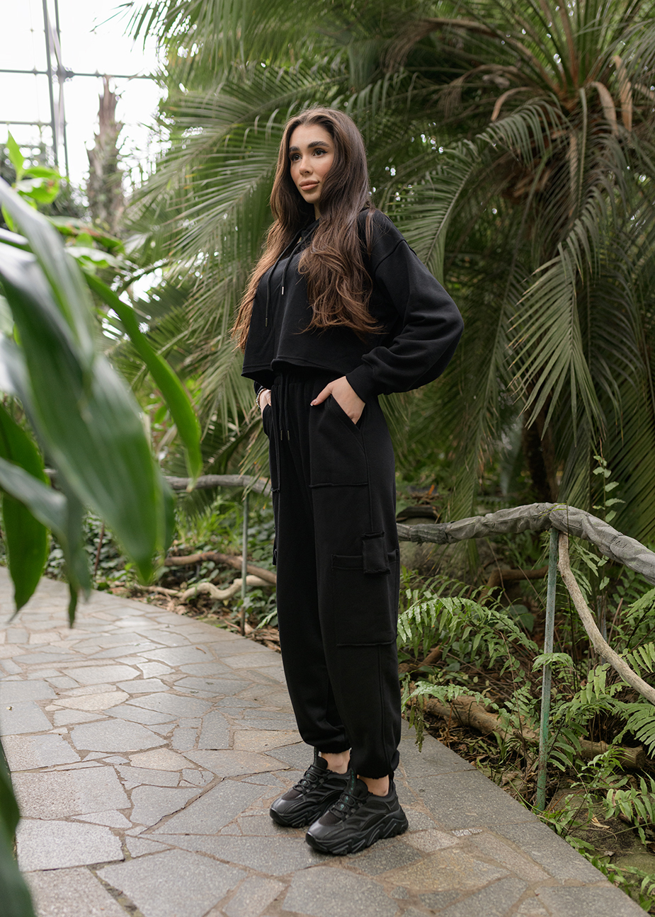 Damski dres Staff ev black oversize