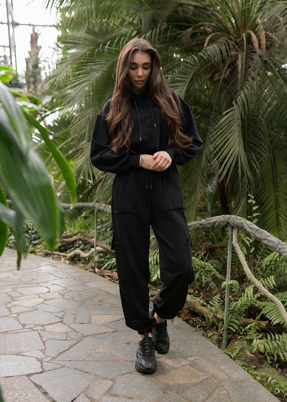 Damski dres Staff ev black oversize