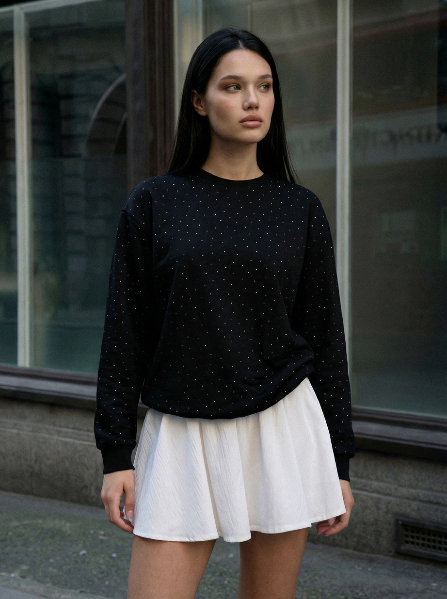 Longsleeve Staff bli black