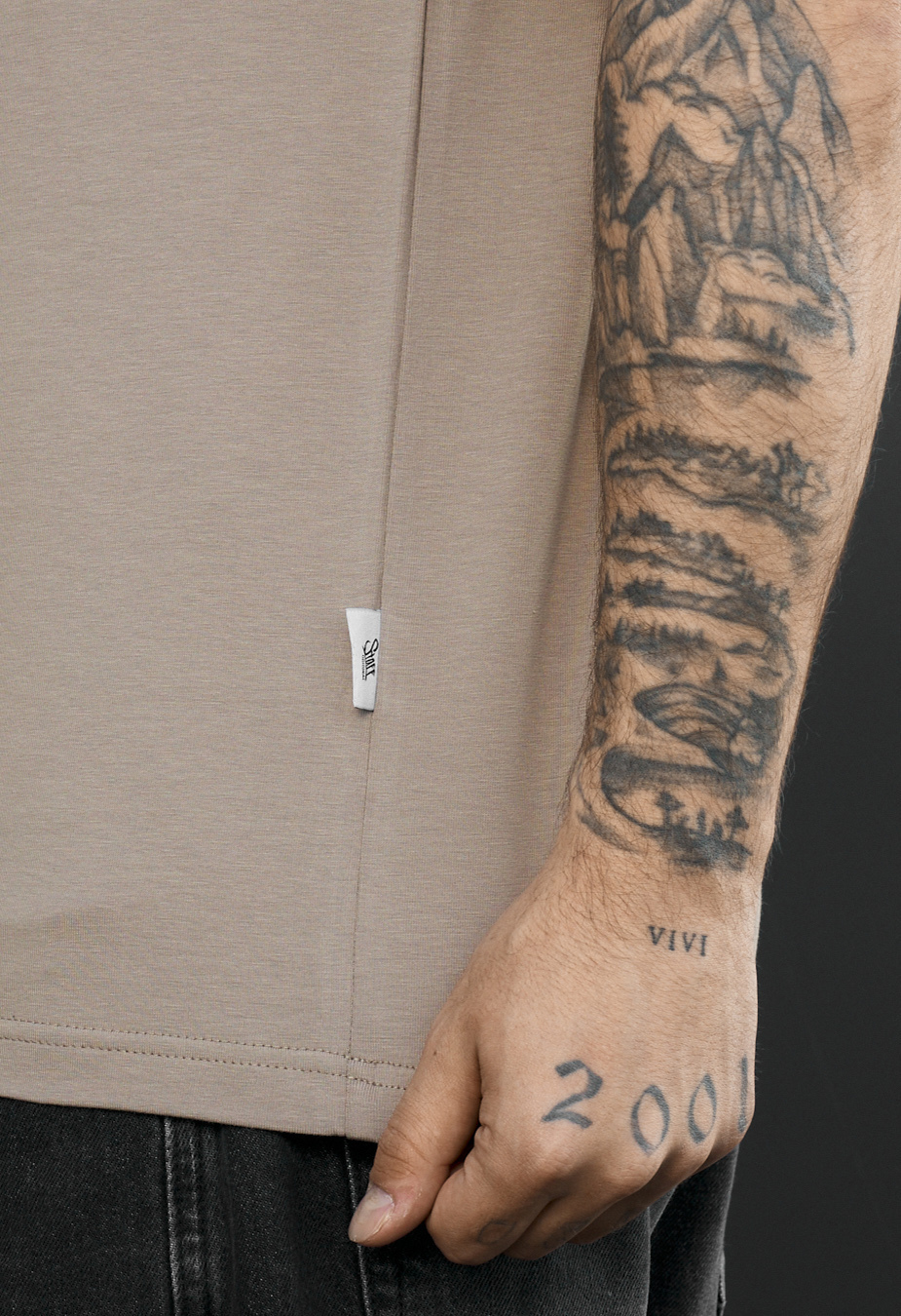 Koszulka Staff light brown