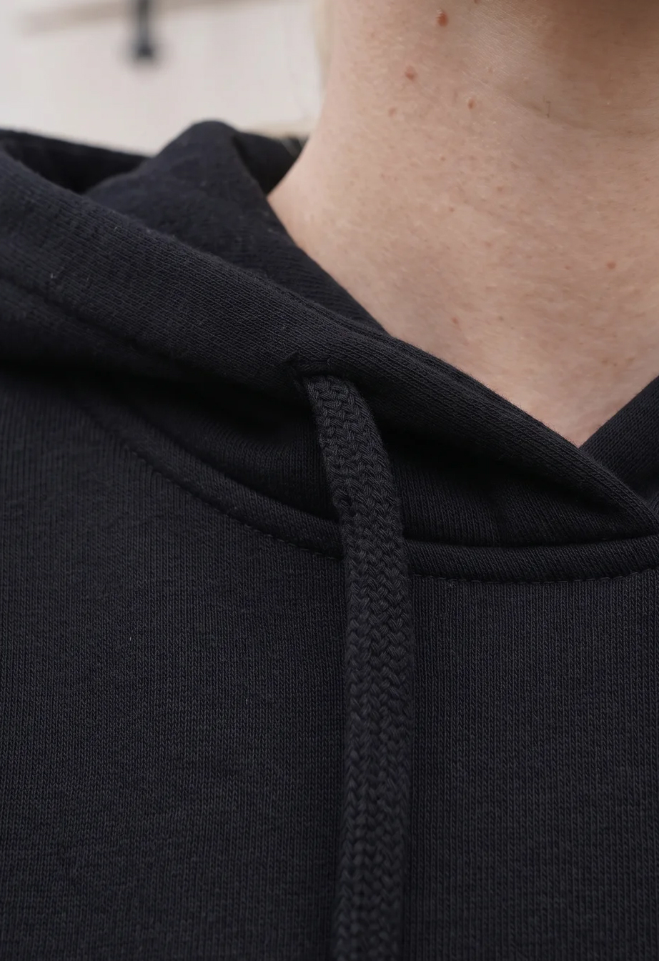 Dres Staff black oversize fleece