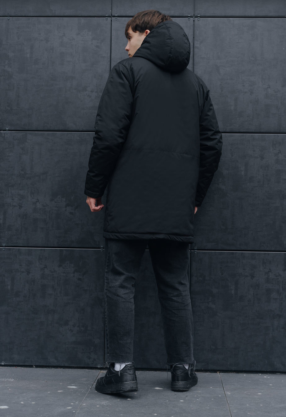 Parka zimowa Staff gr black