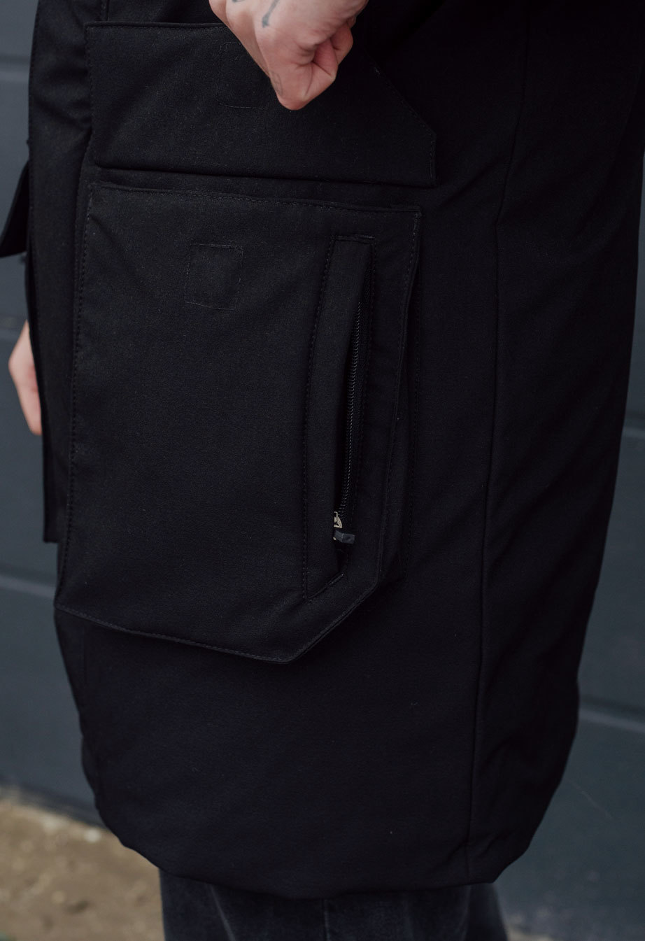 Parka zimowa Staff sha black