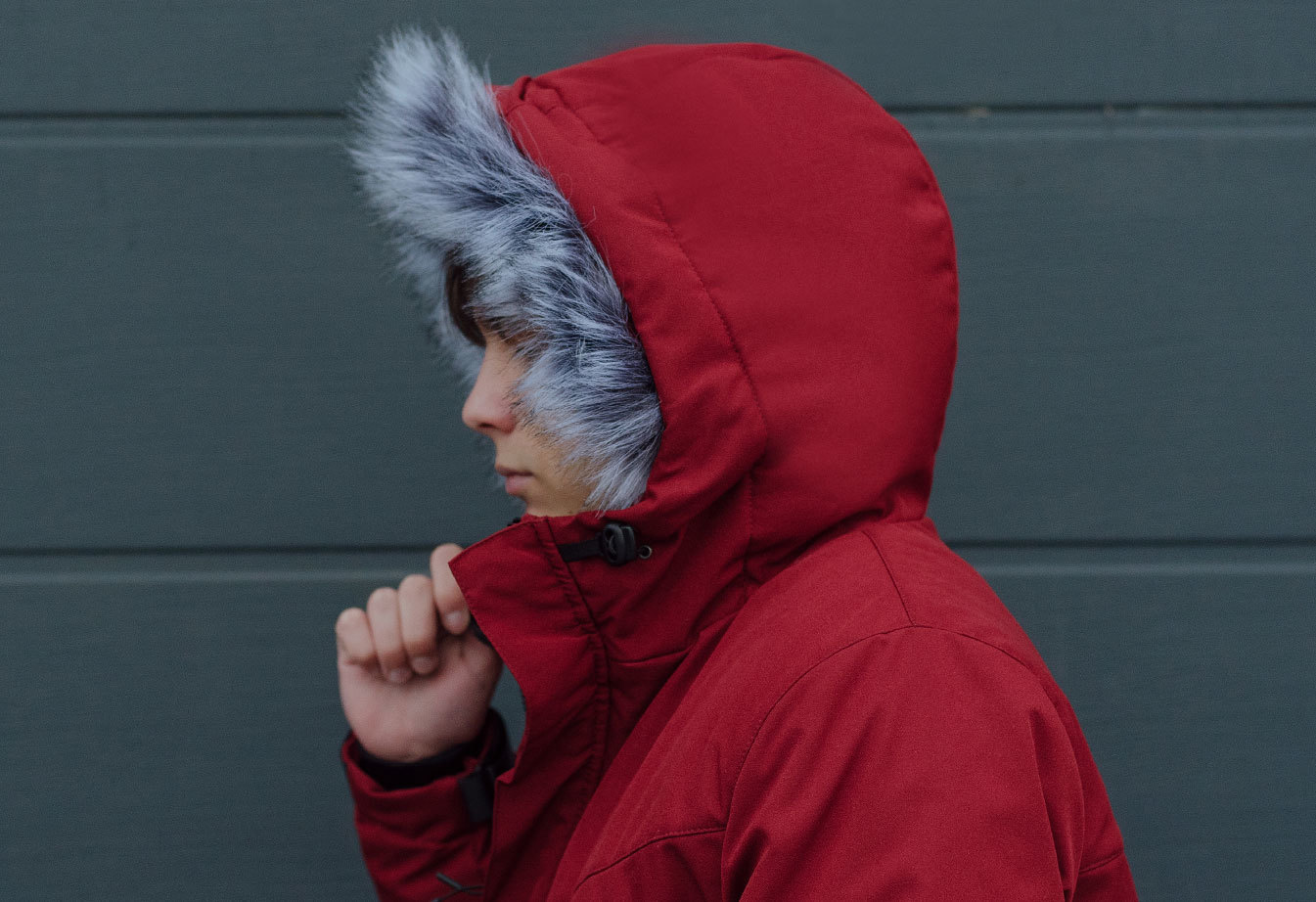Parka zimowa Staff sha bordo