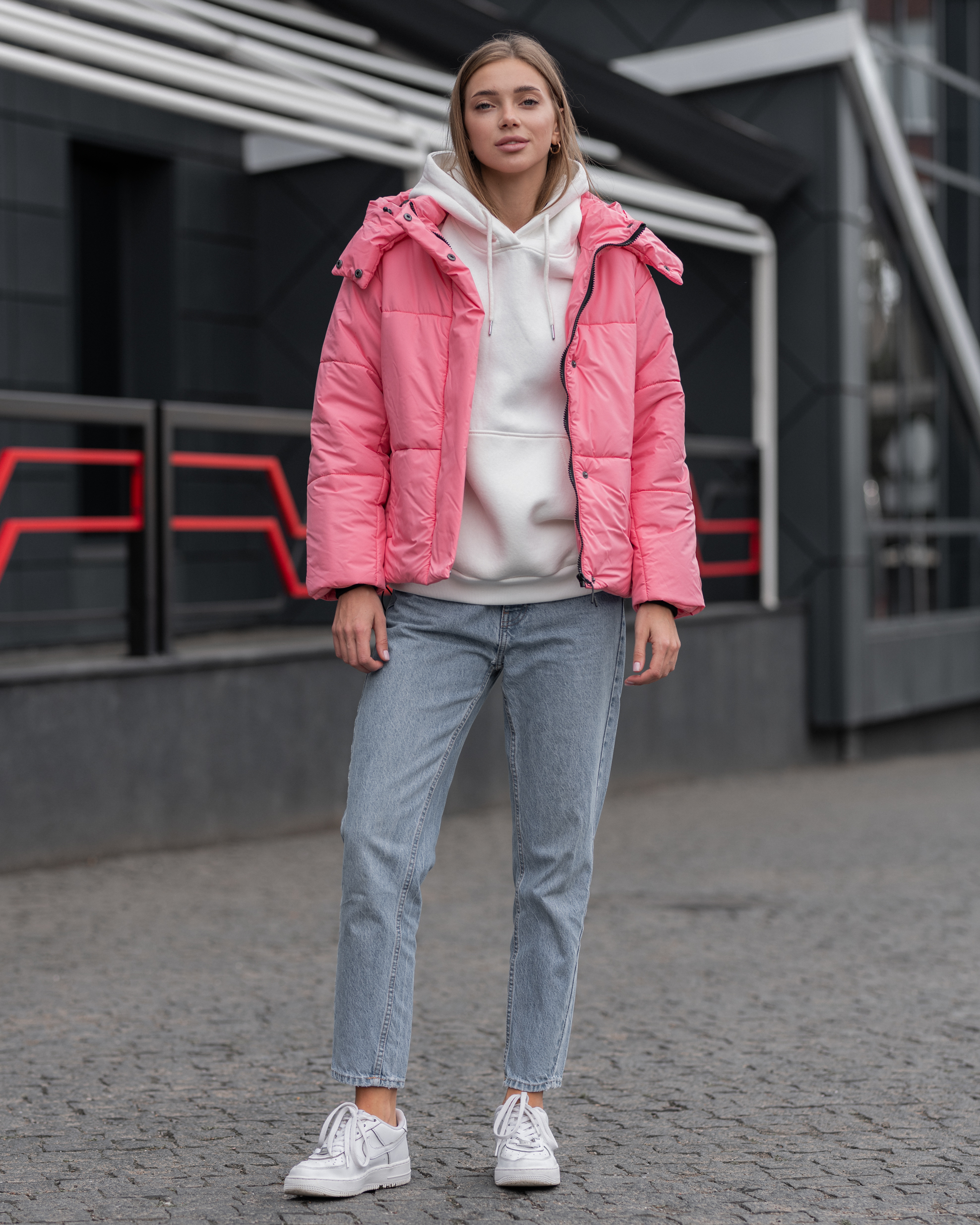 Damska kurtka Staff play pink