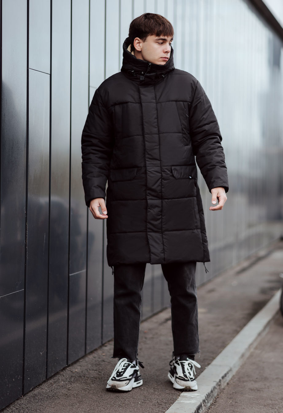 Zimowa parka Staff holod black