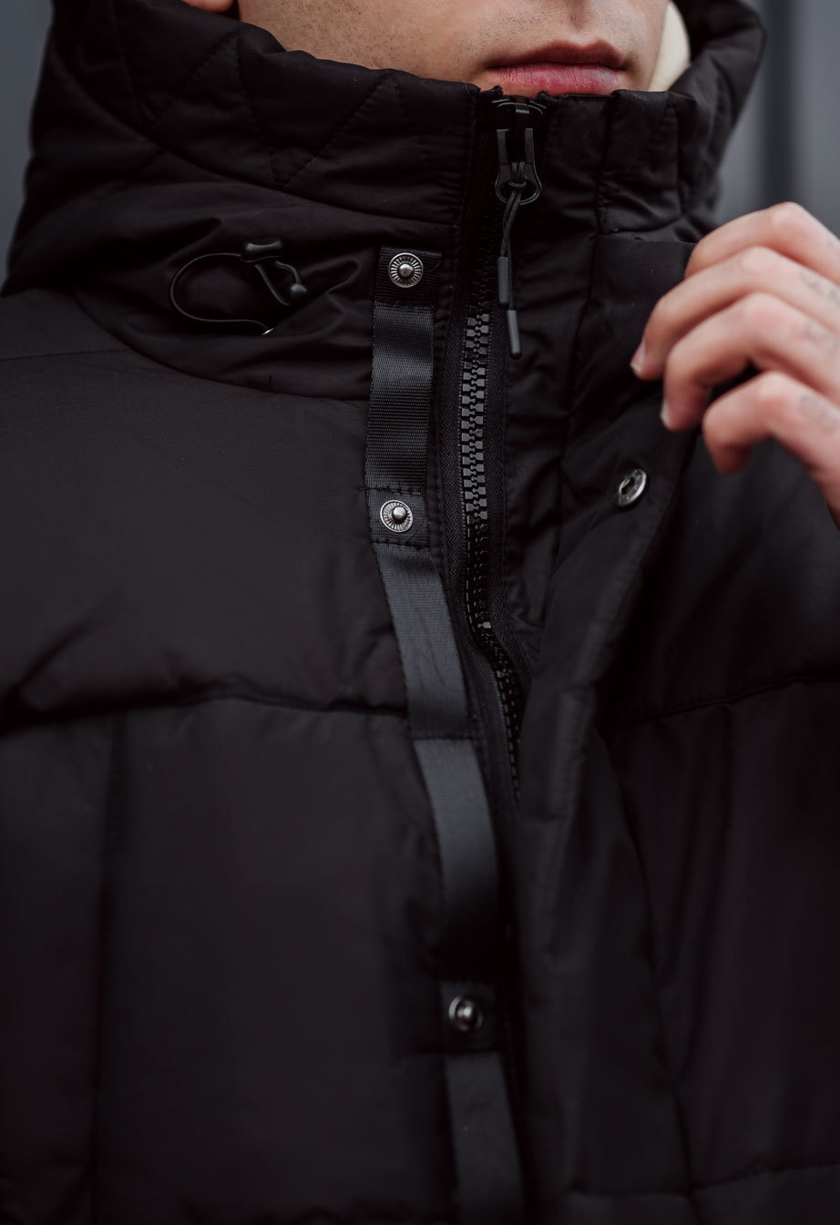 Zimowa parka Staff holod black