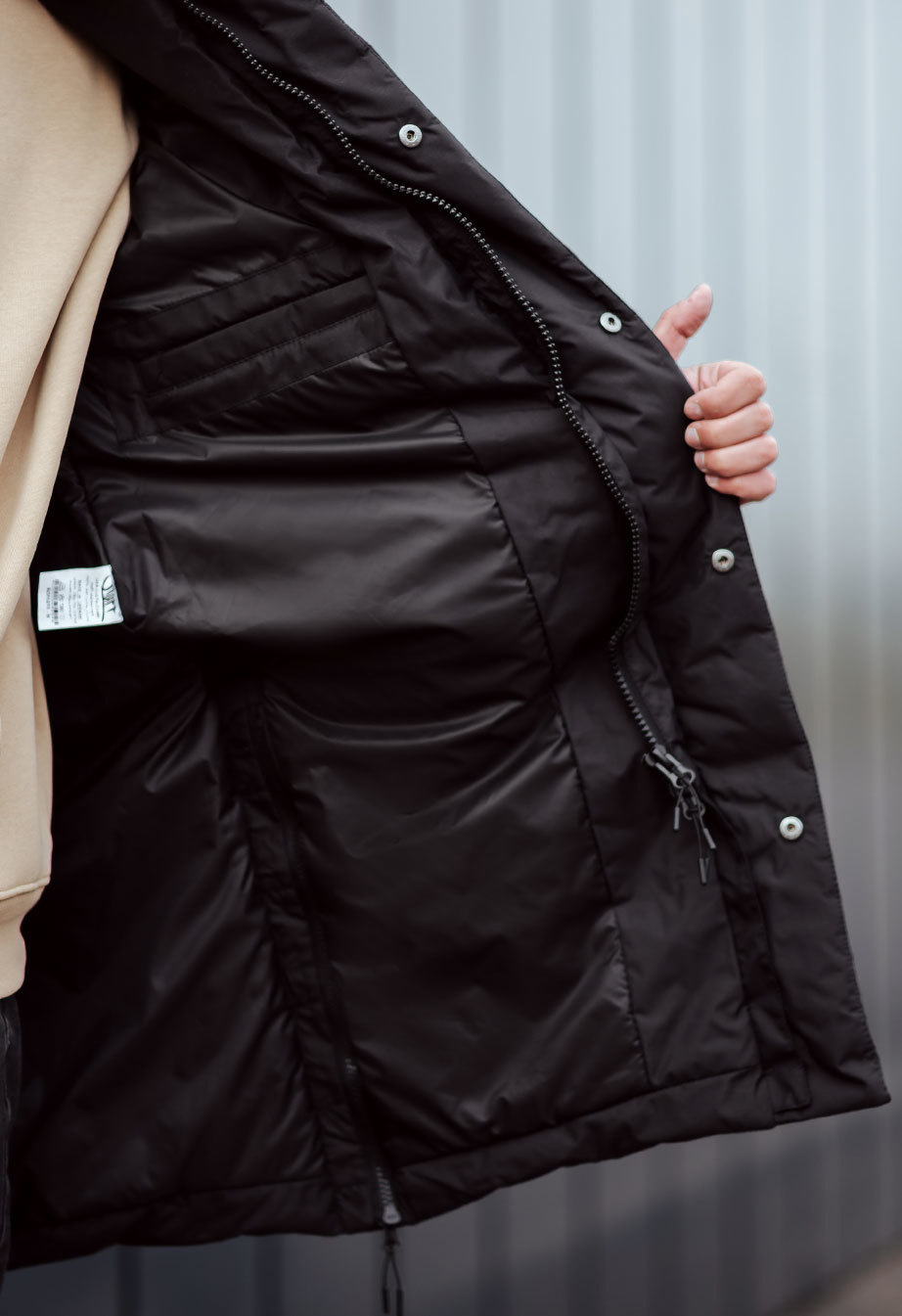 Zimowa parka Staff holod black