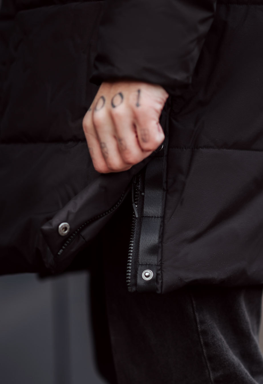 Zimowa parka Staff holod black