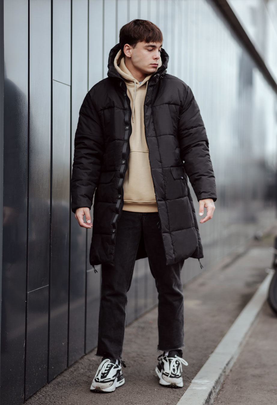 Zimowa parka Staff holod black