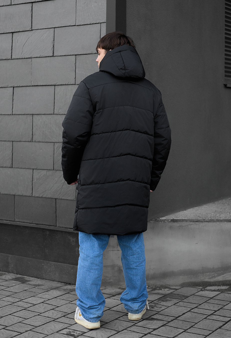 Parka zimowa Staff fox dark gray