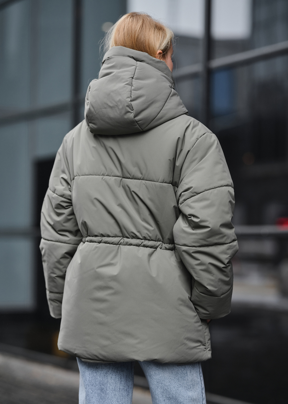 Damska kurtka zimowa Staff br light khaki