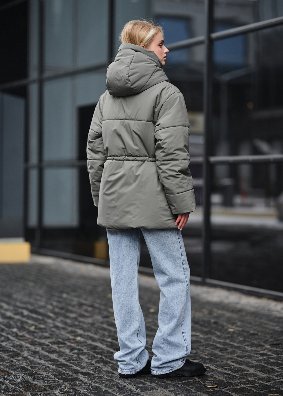 Damska kurtka zimowa Staff br light khaki