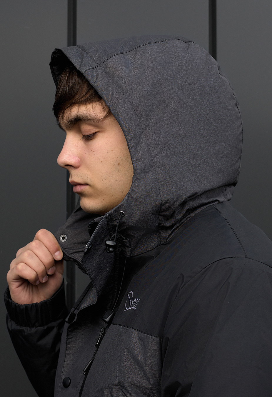 Kurtka wielosezonowa Staff tul graphite & black