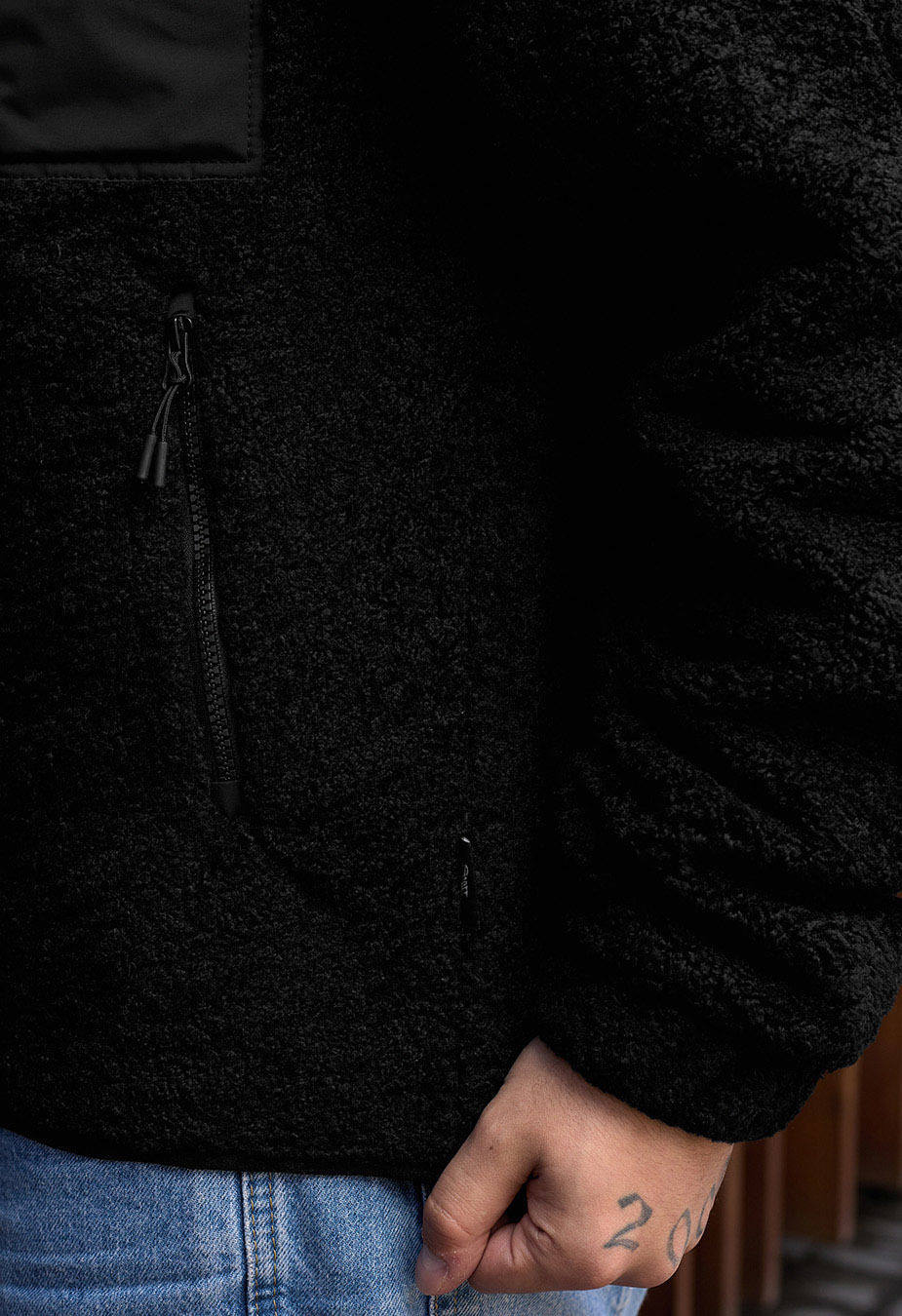 Kurtka futrzana Staff be black