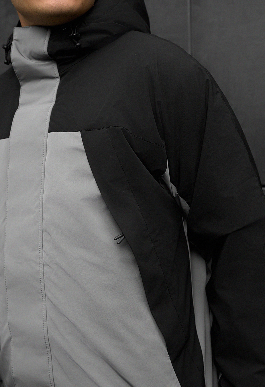 Kurtka Staff skay gray & black