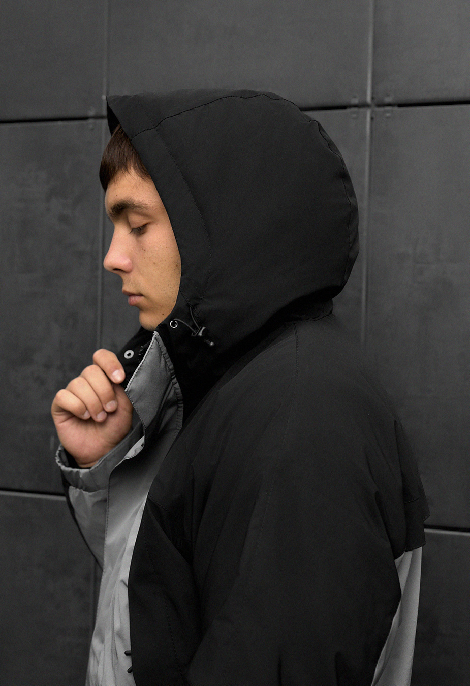 Kurtka Staff skay gray & black