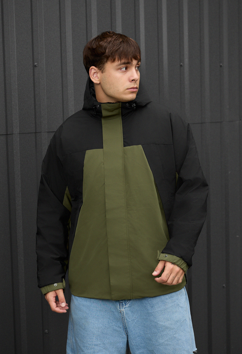 Kurtka Staff skay khaki & black
