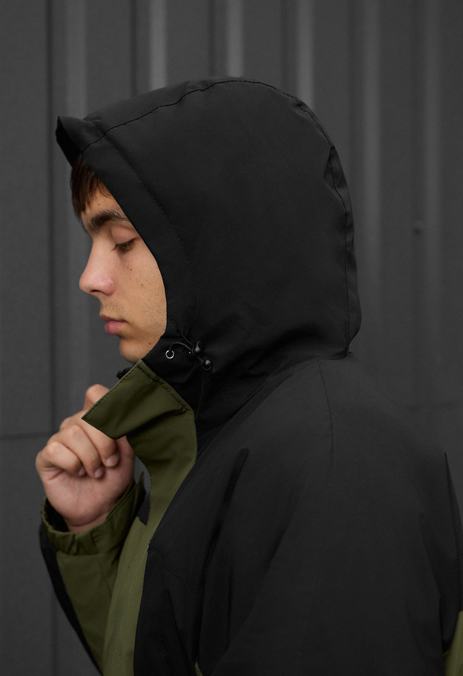 Kurtka Staff skay khaki & black