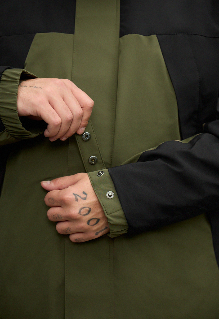 Kurtka Staff skay khaki & black