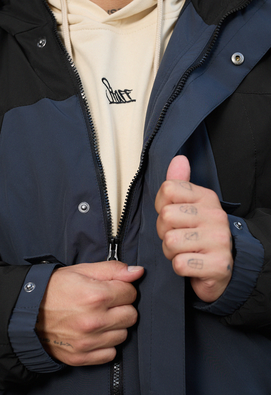 Kurtka Staff skay navy & black