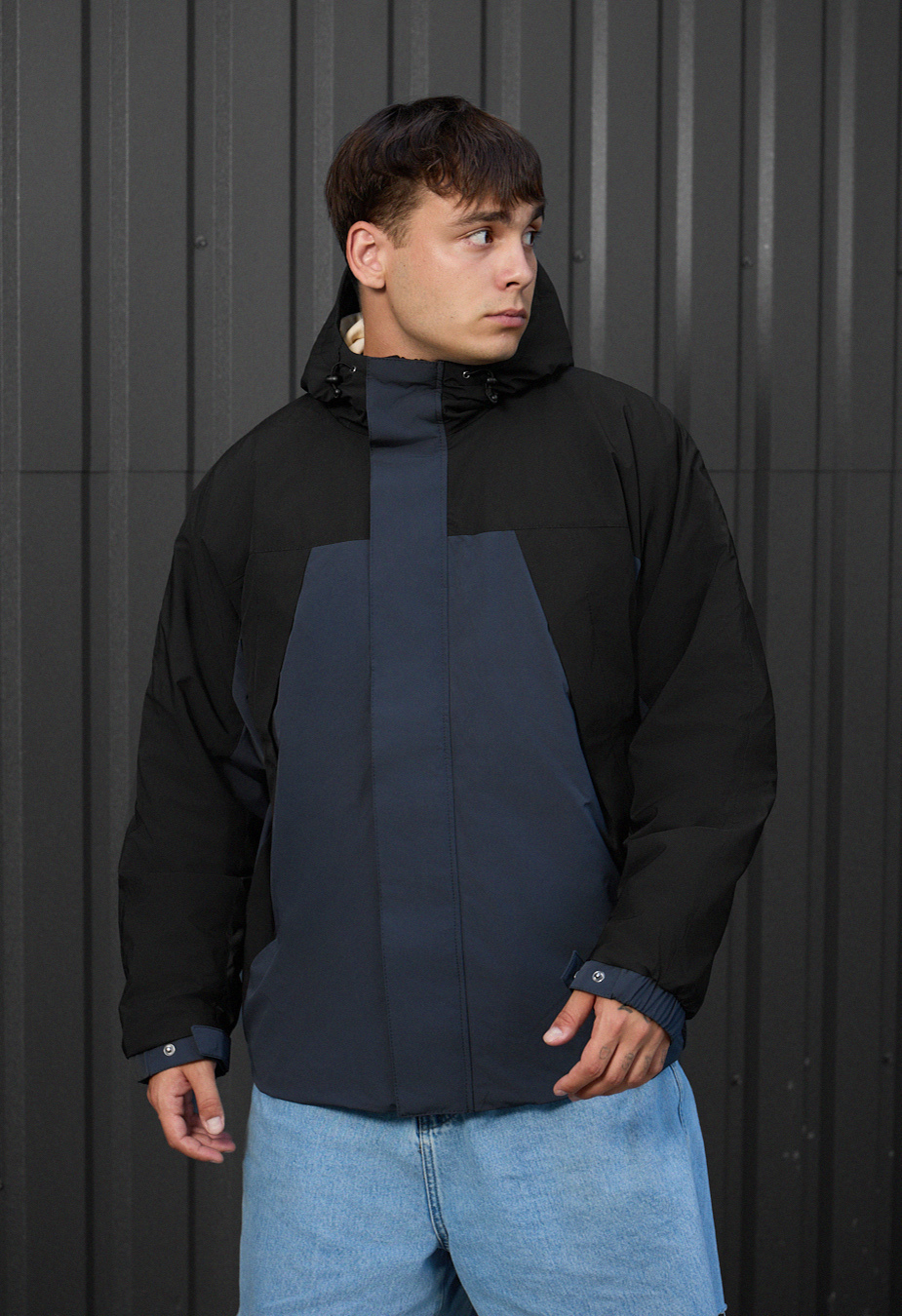 Kurtka Staff skay navy & black