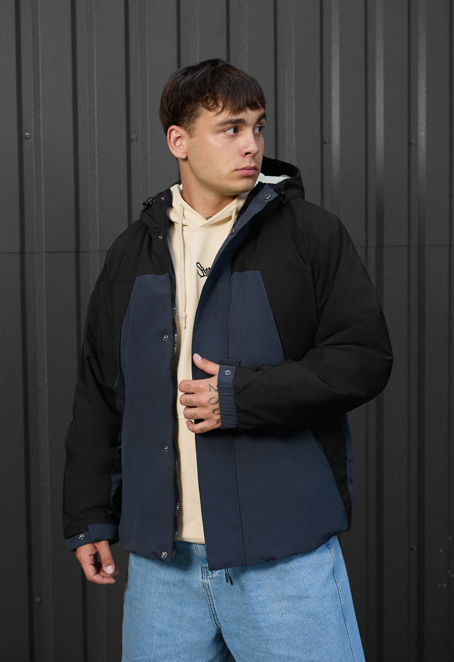 Kurtka Staff skay navy & black