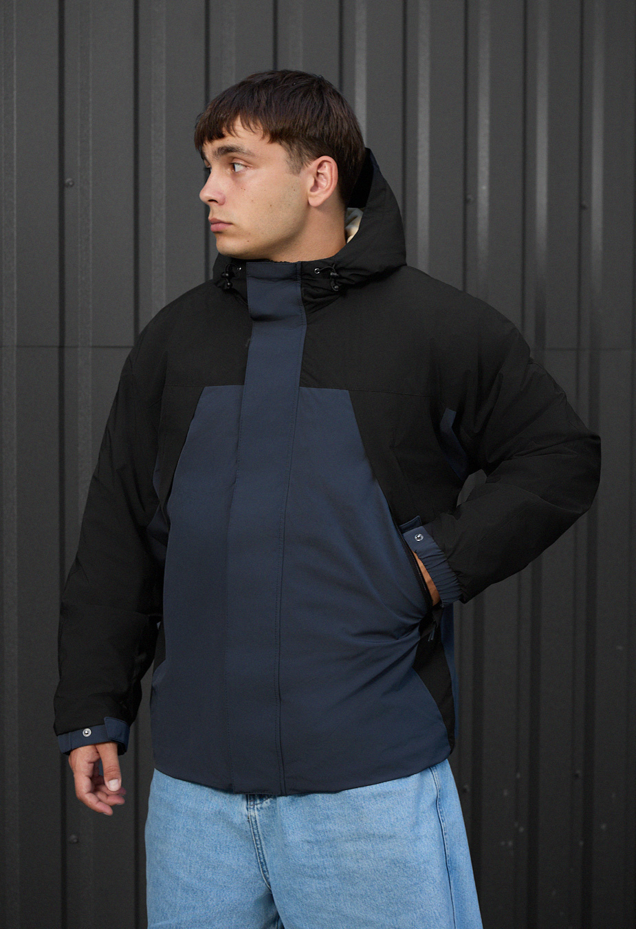 Kurtka Staff skay navy & black