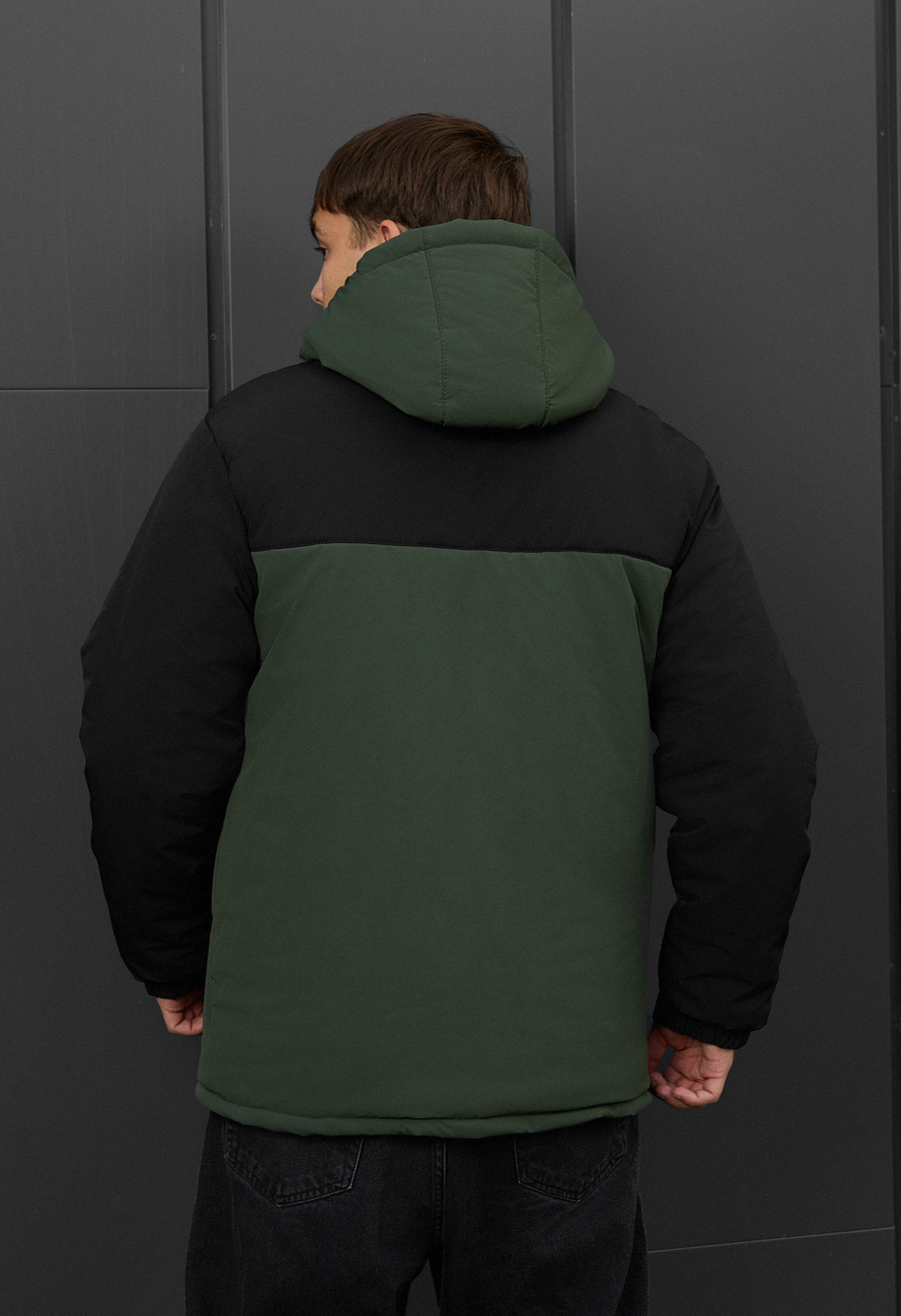 Kurtka zimowa Staff ruxo black & khaki