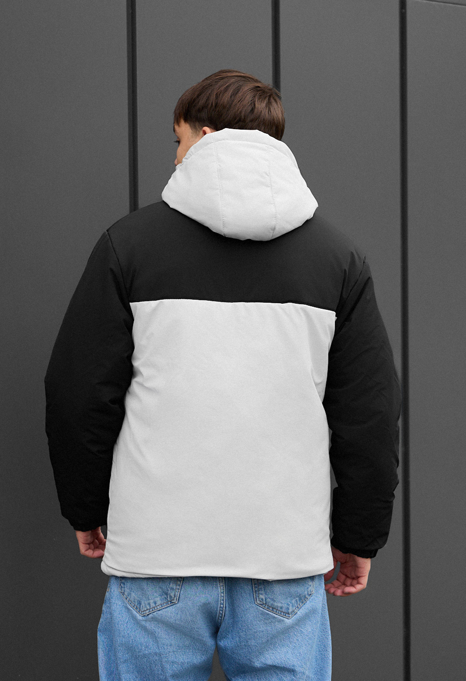 Kurtka zimowa Staff ruxo black & light gray