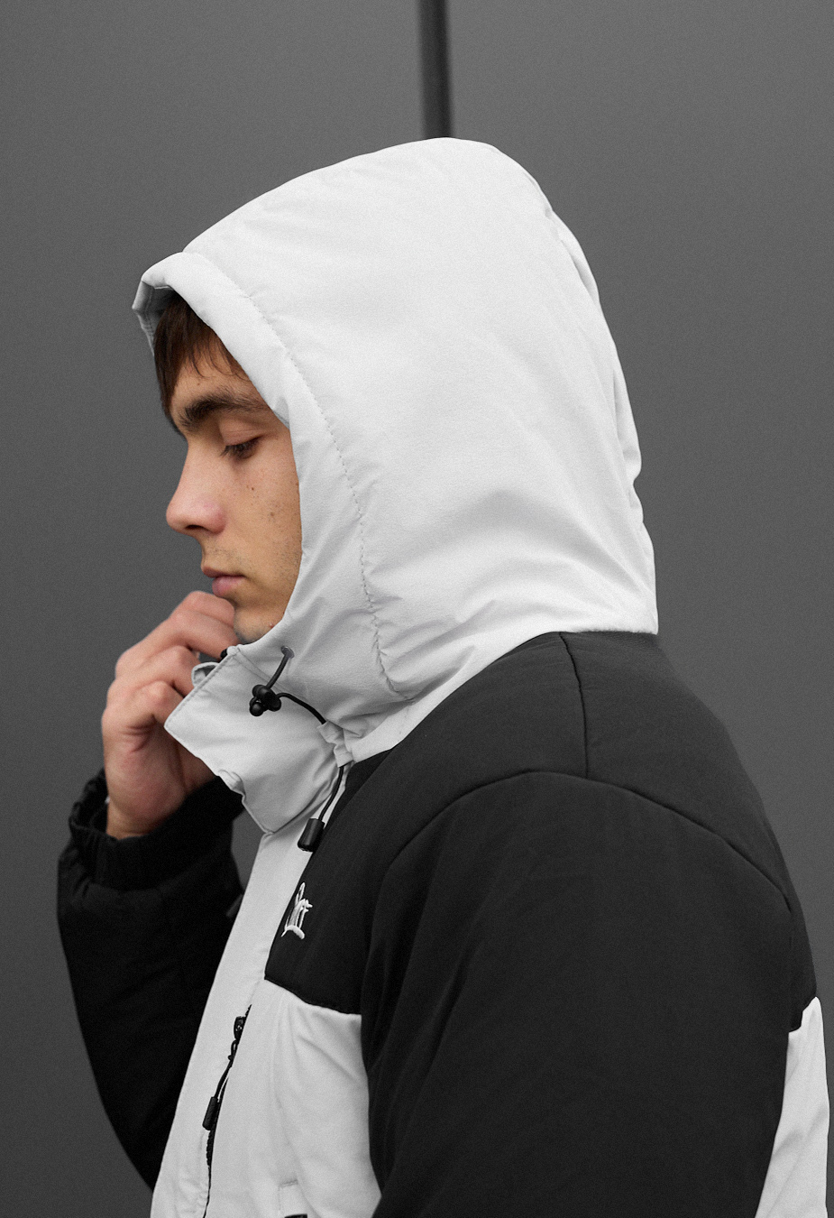 Kurtka zimowa Staff ruxo black & light gray