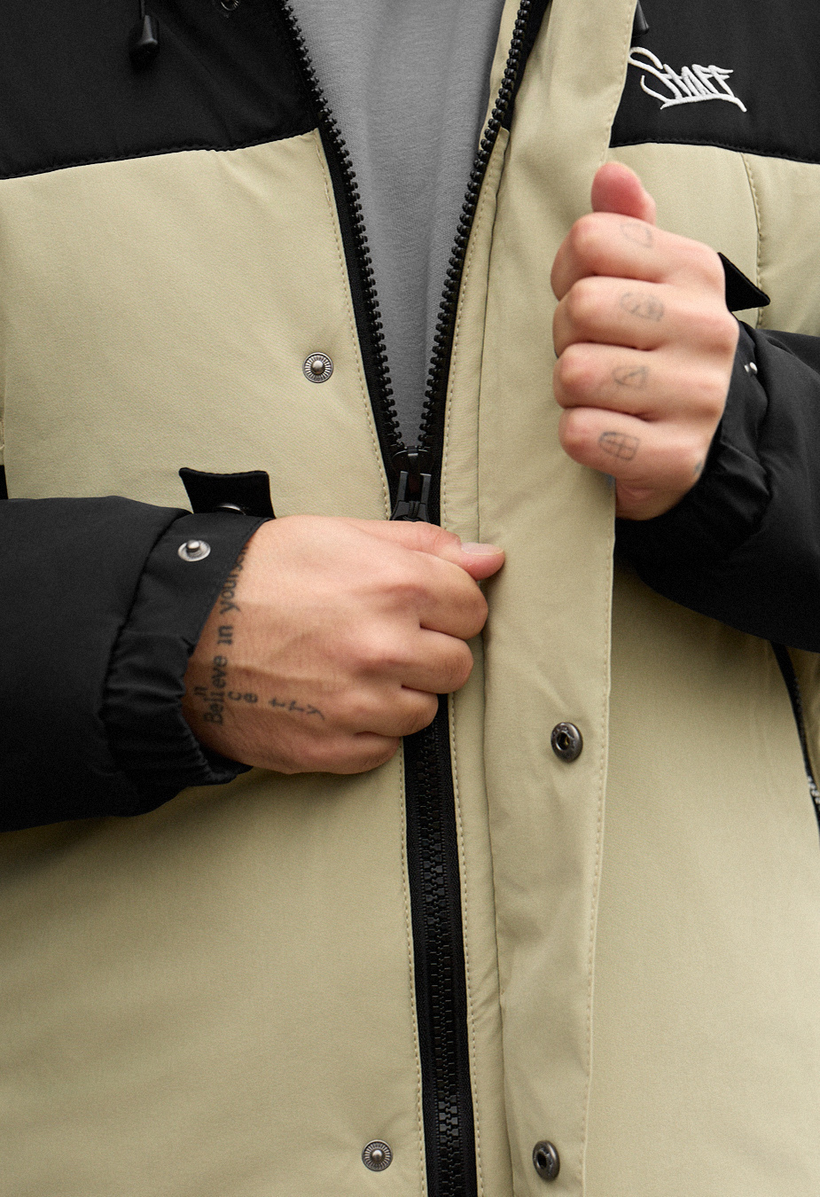 Kurtka zimowa Staff ruxo black & olive