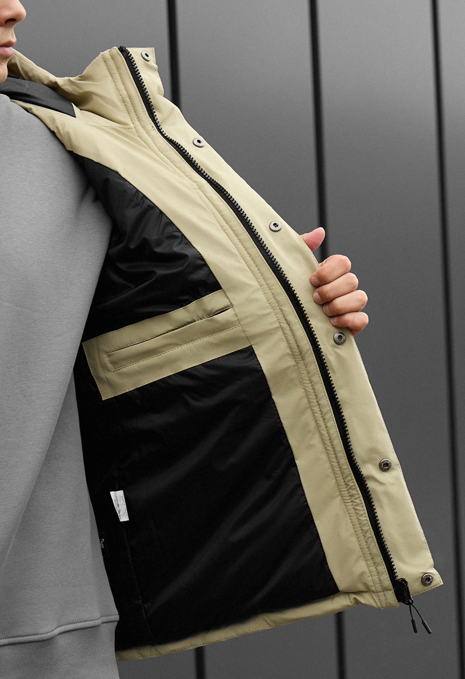 Kurtka zimowa Staff ruxo black & olive
