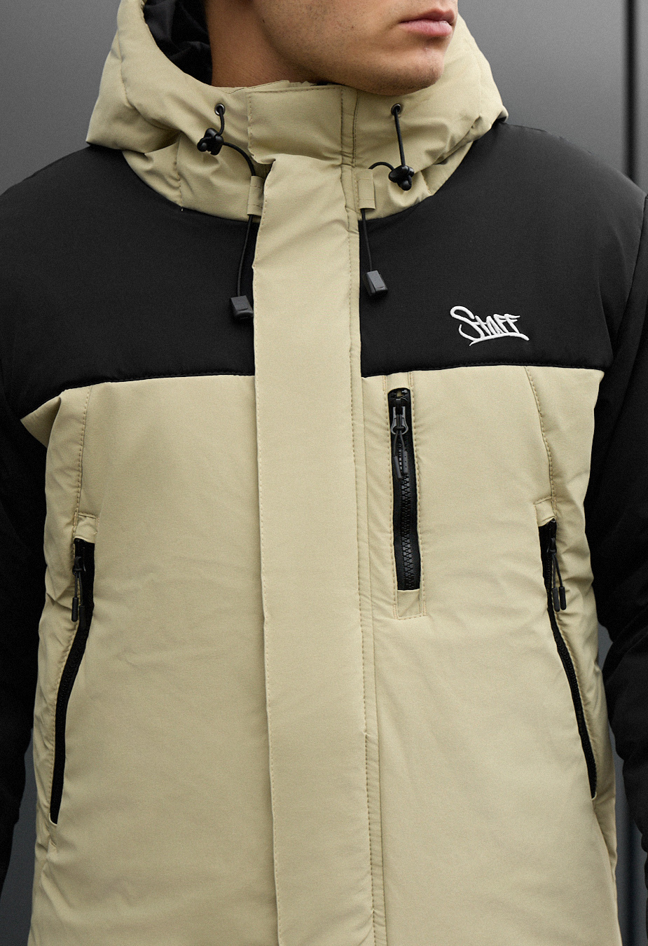 Kurtka zimowa Staff ruxo black & olive