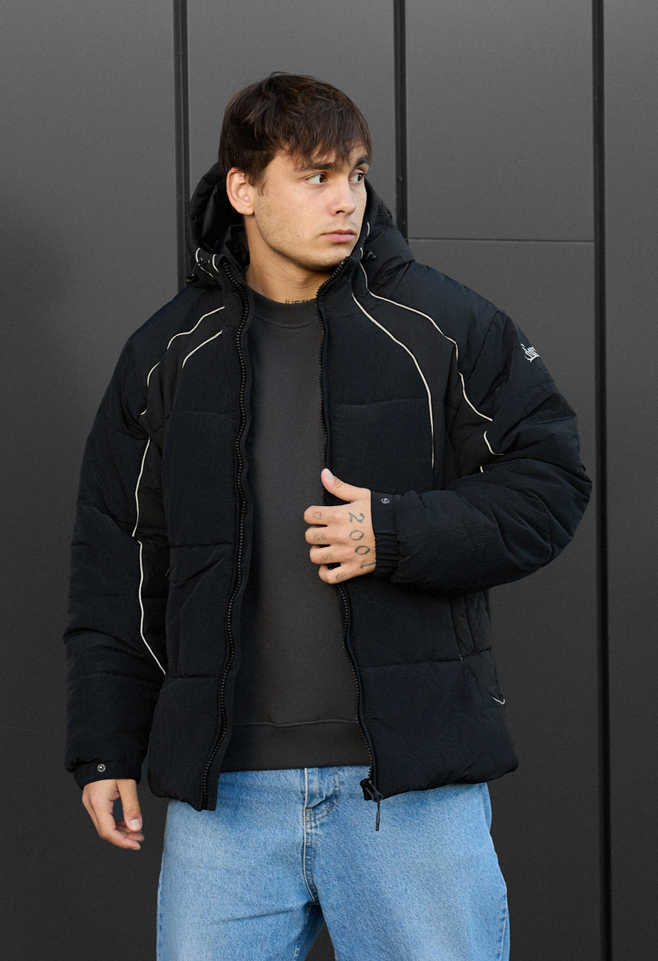 Kurtka zimowa Staff valt navy & black