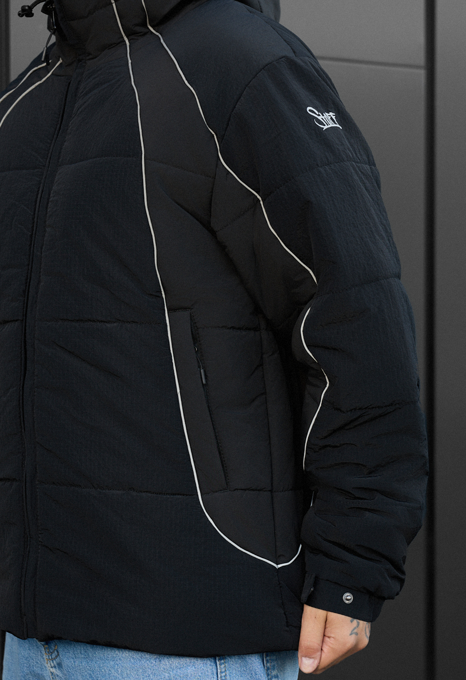 Kurtka zimowa Staff valt navy & black