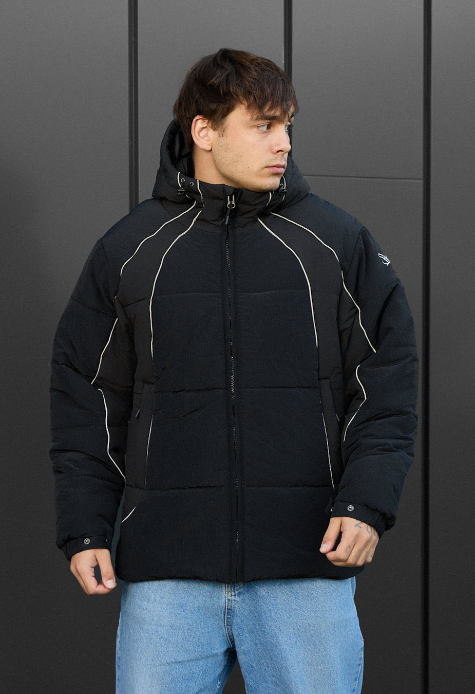 Kurtka zimowa Staff valt navy & black